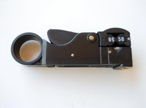 New 3 Blade Model Rotary Coax Cable Stripper for RG6/58/59 series cables