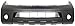 Crash Parts Plus Primed Front Bumper Cover Replacement for 2005-2007 Nissan Pathfinder