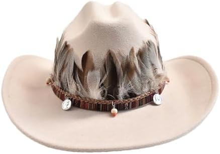 Cheyenne Feather Hat Accent | Handmade Western Hat Decoration with