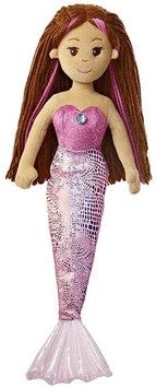 Large "Alyssa" Pink Mermaid Doll - Set Of 2