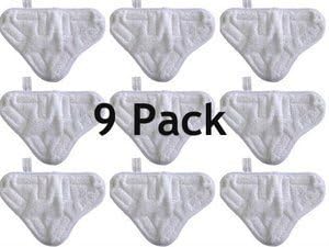FiltaMAGIC Set X 9 H2O H20 X5 Model Compatible Steam Mop Floor Washable Replacement Pads