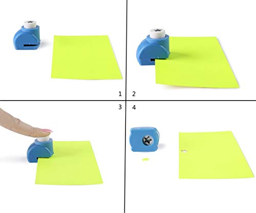 Mini Paper Punch Set 15 Pieces Scrapbooking Punches Christmas Multi-Pattern DIY Handmade Hole Puncher for Festival Papers Greeting Cards Personalized Arts Craft Cutter - Thumbnail 4