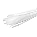 450pc Cable Ties 4+6+8+12-Inch Self-Locking Assorted Nylon Zip Wire Tie-Wrap in White (Combo Pack) by EXHEED