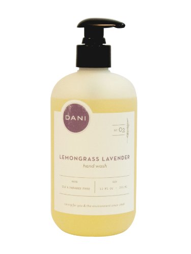 DANI All Natural Hand Wash, Lemongrass Lavender, 12oz