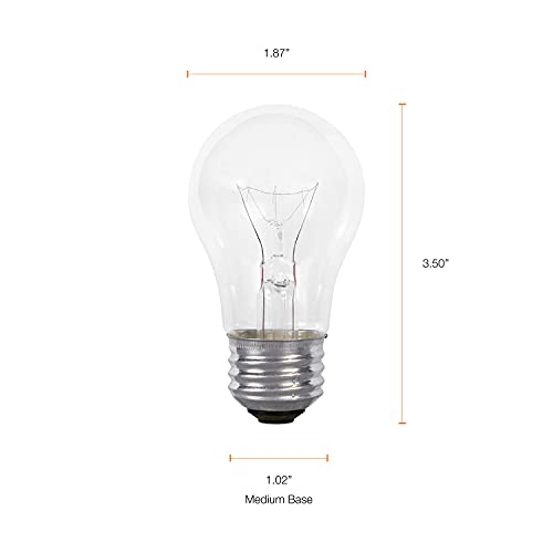SYLVANIA Double Life Incandescent Light Bulb, A15, 40W, Ceiling Fan
