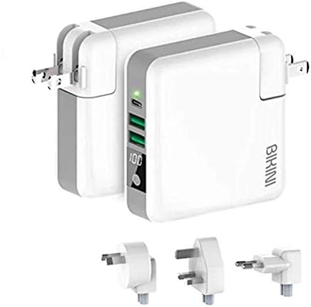 QCH Wireless Portable Charger,Wireless Charger Power Bank 6700Mah USB & USB Type C Support LED QI Battery Charger Pad External Battery Pack For Iphone X Iphone 8/8 Plus,Samaung S7 S8 S9,Note 7 8