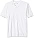 American Apparel Men's Fine Jersey Short Sleeve Classic V-Neck T-Shirt, White, X-Large