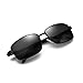 Polarized Sunglasses for Men Driving Fishing Mens Sunglasses Rectangular Metal Frame 100% UV Protection