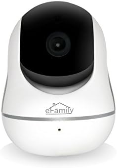 [NEWEST MODEL] eFamily | 2.4ghz 1080p Wireless IP Camera | Dome Camera for Home Security with Night Vision, Live Monitoring, Motion Detection &amp; Home Alarm | Talk to Your Baby &amp; Pets (16GB MEMORY CARD)