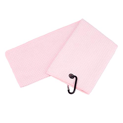 image for Mile High Life Tri-fold Golf Towel | Premium Microfiber Fabric | Waffl