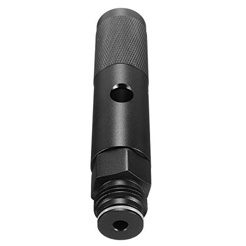 ZUINIUBI Paintball Quick Change 12g CO2 Cartridge Adapter Black