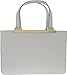 Michael Kors Women's Large Tilda Leather Top-Handle Tote - Optic White