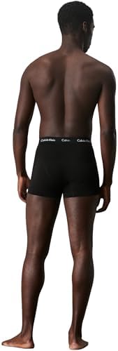 Homme Boxer Lot De 3 Caleçon sous-Vêtement, Multicolore (C-Black/Blu/Blu), M