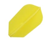 Cosmo Darts 6 Pack Fit Flight - Slim Dart Flight (Yellow)