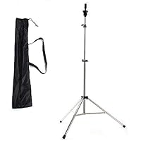 Lihui Mannequin Head Stand Wig Stand Tripod Adjustable Tripod Stand Holder With Carry Bag