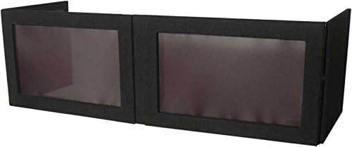Grundorf GS-LSB1646T G-Screen 46" Black with Black Lycra Table Top DJ Facade