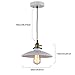 JEMMY HO Loft Vintage Pendant Lights Industrial Style Edison Pendant Lamp (White)