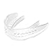 Shock Doctor Mouthguard Superfit – Easy-Fit Strap/Strapless mouthguard – Low Profile Fit Perfect for Basketball, Hockey, Lacrosse, All Sport