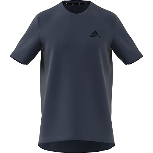 Adidas+GT5545+Men%27s+Short+Sleeve+T-Shirt+-+Black for sale online | eBay