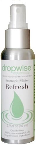 Dropwise Essentials Aromatherapy Room & Body Spray - Made with Refresh Essential Oil Blend