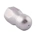 Podoy Stainless Steel Fixed Sewer Jet Nozzle Replace Button Nose 3/8" Female 5.0 Orifice, 4000 PSI (3/8") Hydro Jet Sewer Cleaner Jetter Accessory Tool Cleaning for Sewage primary