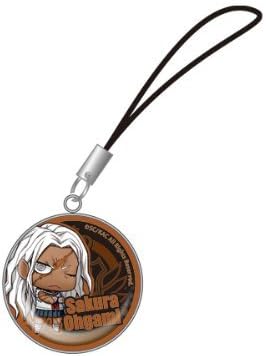 Dangan refute The Animation Koubutsuya Crystal Dome Strap Chimi character Okami Sakura
