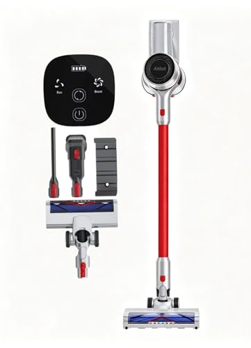 Airbot Cordless Vacuum Cleaner with HEPA Filter 20000Pa Suction 1L Dust Capacity Five-Layer Filtration Carpet and Hard Floor Anti-Allergen Portable Handheld Wireless Vacuum Cleaner 40min