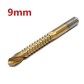 Generic Rushed Ferramentas Marcenaria Mini Drill Brocas 9mm Hss Titanium Coated Drill Bit Wood Metal Plastic Cutting Saw
