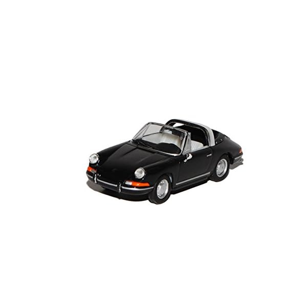 Herpa Porsche 911 Urmodell Targa Schwarz 1963-1973 H0 1/87 Modell Auto mit individiuellem Wunschkennzeichen