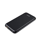 AUKEY PD Power Bank 10000mAh, USB C Power Bank Slimline with 18W PD & Quick Charge 3.0, Portable Charger Compatible with iPhone 11/11Pro/Xs/XS Max, Pixel, Samsung, Nintendo Switch etc.