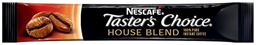 Nescafe Taster's Choice Instant Coffee, House Blend, 0.63 Ounce (Pack of 12)