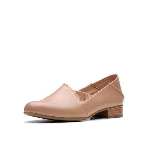 Clarks Womens Juliet Trim Loafer, Warm Beige, 3.5 UK