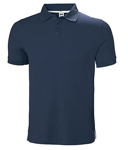 Hommes Crewline Polo, Bleu Marine, M