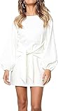 PRETTYGARDEN Women’s Elegant Long Lantern Sleeve