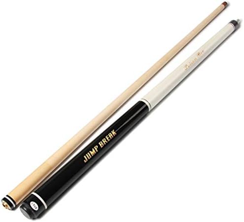 WXS 54inch Billard Pool Cue, Jump Break Handmade 3 piece 19oz Maple Shaft Tips 13mm Nine Ball Cue