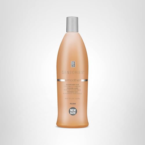 RUSK Sensories Smoother Passionflower and Aloe Leave-In Smoothing Conditioner, Provides Shine, and Body, 35 oz