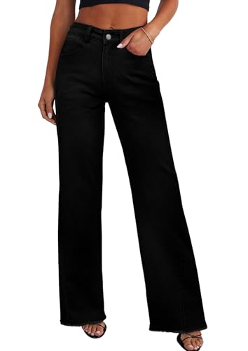 PRETTYGARDEN Women Wide Leg Jeans