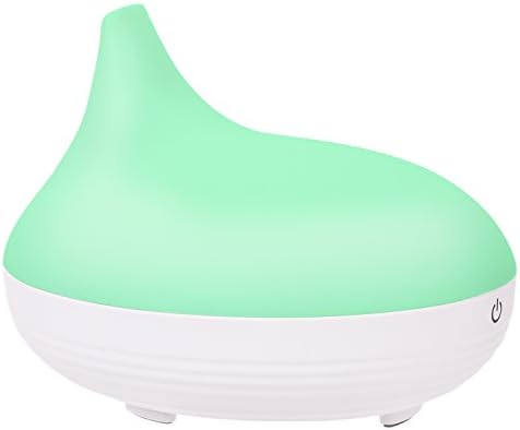 Essential Oil Diffuser Ango Aromatherapy Diffusers Ultrasonic Aroma Humidifer 7 Color LED Lights Waterless Auto Shut-off for Home Office Bedroom Living Room Yoga Spa