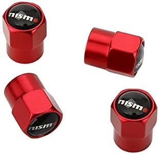 HANO 4pcs Metal Wheel Tire Valve Caps Stem Case For Abarth DACIA Sc Skoda Vauxhall Hyundai Peugeot Vespa GMC Badge Car Accessories : for Nismo