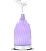 Vyaime Stone Essential Oil Diffuser, Ceramic Hand-Crafted Ultrasonic Aromatherapy Humidifier, 7 Color LED Night Lights Auto Shut-off for Home Office Baby Room(White)thumb 1