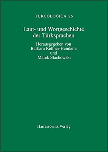 Laut Und Wortgeschichte Der Turksprachen Beitrage Des Internationalen Symposiums Berlin 7 10 July 1992 Turcologica German And English Edition Barbara Kellner Heinkele Marek Stachowski 9783447037389 Amazon Com Books
