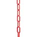 US Weight Chainboss Red Plastic Safety Chain- 125 ft