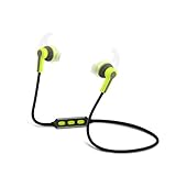 Doopro (TM) Bluetooth Headphone Outdoor Sports Sweatproof Ear Buds with Selfie Shutter for Camera and Micphone for Phones Comfortable Wearing Adults & Children Earbuds (Green)