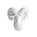 Wall Charmers White Faux Ram Head Wall Hanging - 15