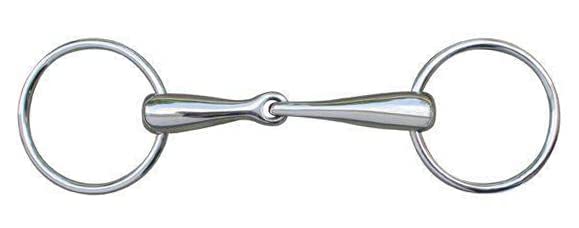HKM 9866.0215 Snaffle Bit Solid Stainless Steel 16 mm