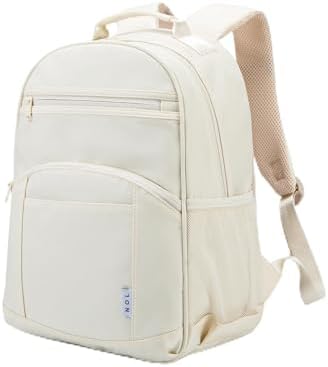 Amazon.com: UMIRIKO Mochila blanca sólida para niños  display picture 1