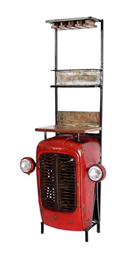 Traktor - Barschrank Wohnzimmerschrank Weinregal THIS & THAT 16932 Rot-bunt – Bild 3