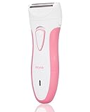 Aiyab Women's Electric Shaver 3 in 1 Rechargeable Ladies Hair Removal for Legs,Arm,Bikini line-Pink