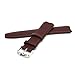 Pebble Steel 2 Genuine Leather Waterproof Watch Band Strap Watchband by MOTONG,Fits Pebble Steel 2 with 22mm Lug(Leather Brown)