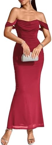 red corset dress amazon Amazon.com: BELLA BARNETT Red High Slit Corset Dress for Women Slit Flowy  Dress Crystallized Formal Dress Strapless Cocktail Dress Maxi Evening Dress  Ruched Dress : Clothing, Shoes & Jewelry